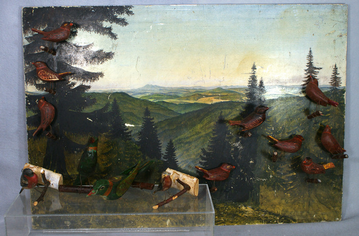German School, oil on wood panel,