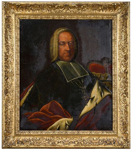 GERMAN SCHOOL PORTRAIT, BISHOP(18th