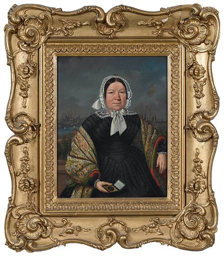GERMAN SCHOOL PORTRAIT(19th