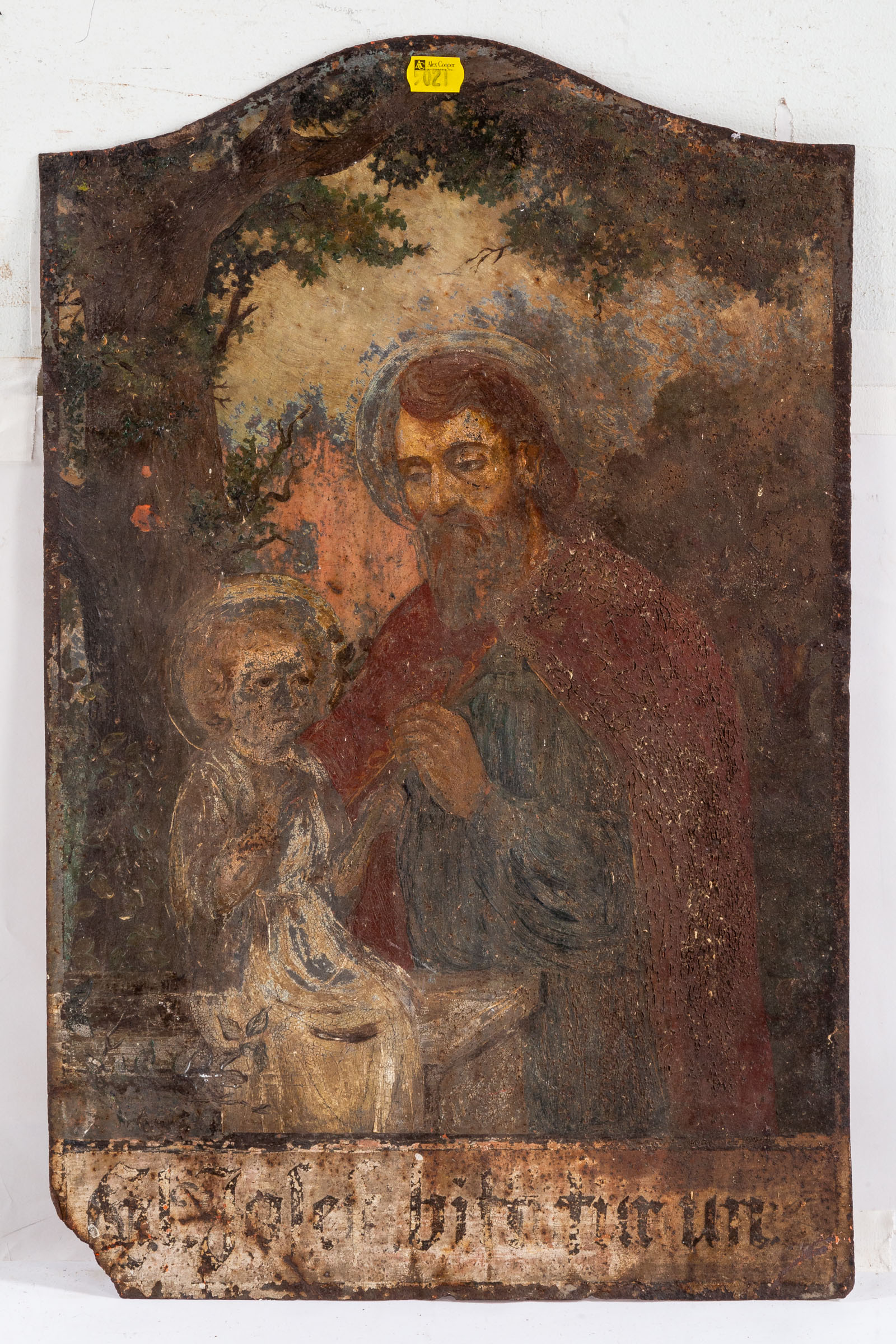 GERMAN SCHOOL. ST JOSEPH WITH THE