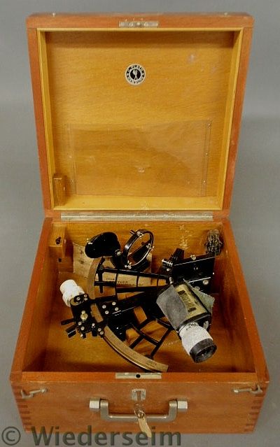 German sextant by C. Plath