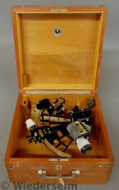 German sextant by C. Plath Ham