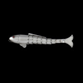 GERMAN SILVER ARTICULATED FISH