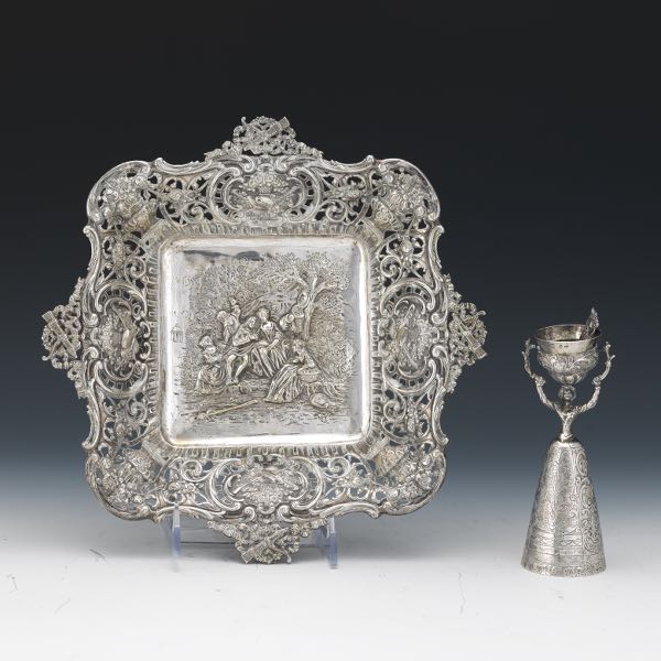 GERMAN SILVER BAROQUE STYLE