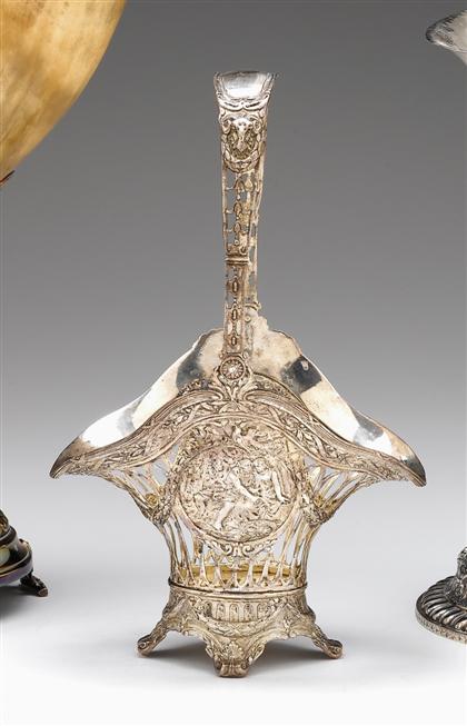 German silver basket    early