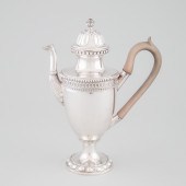 German Silver Coffee Pot, Phil