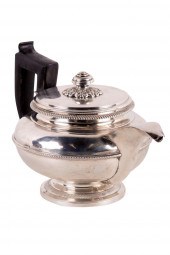 GERMAN SILVER COFFEE POTin the
