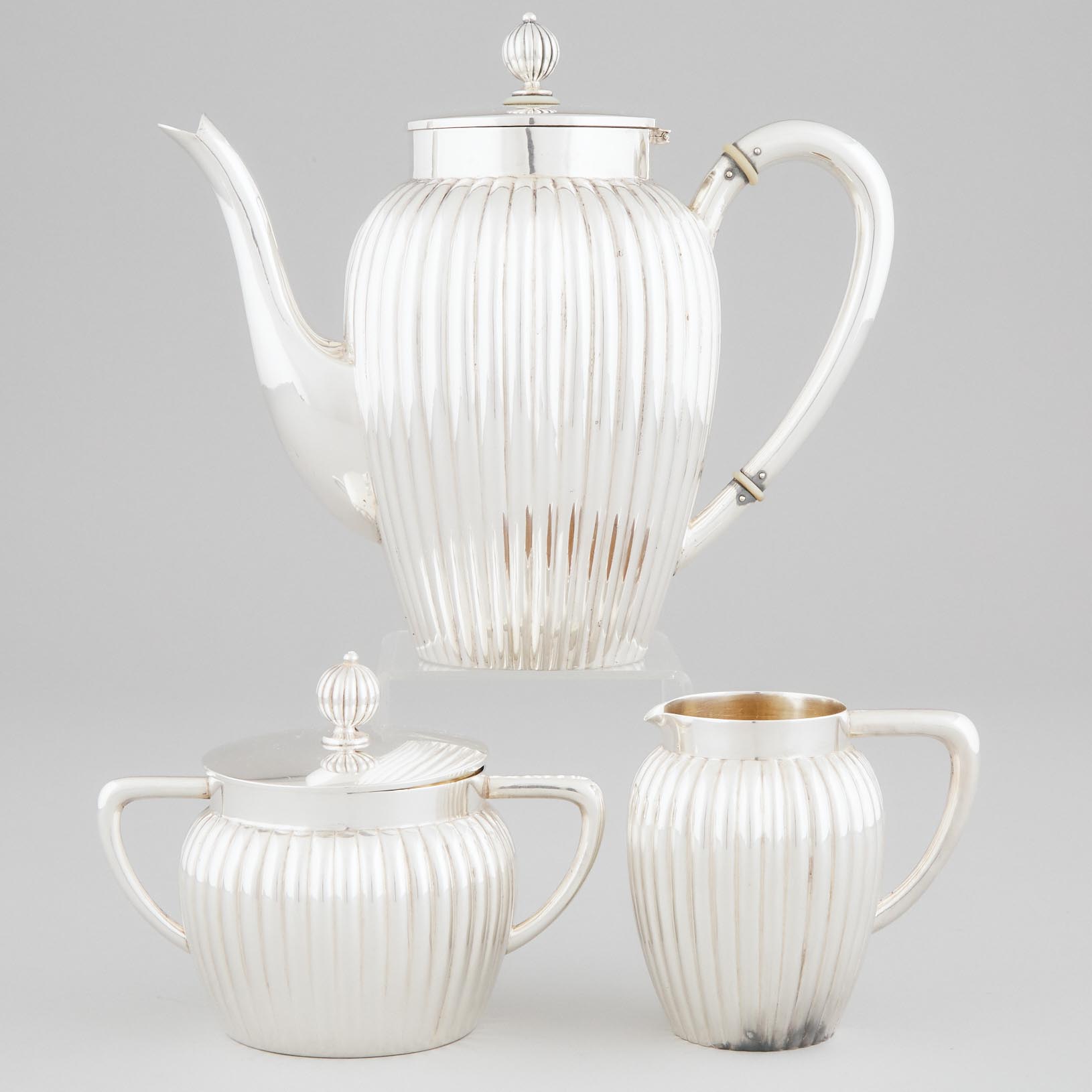 German Silver Coffee Service,