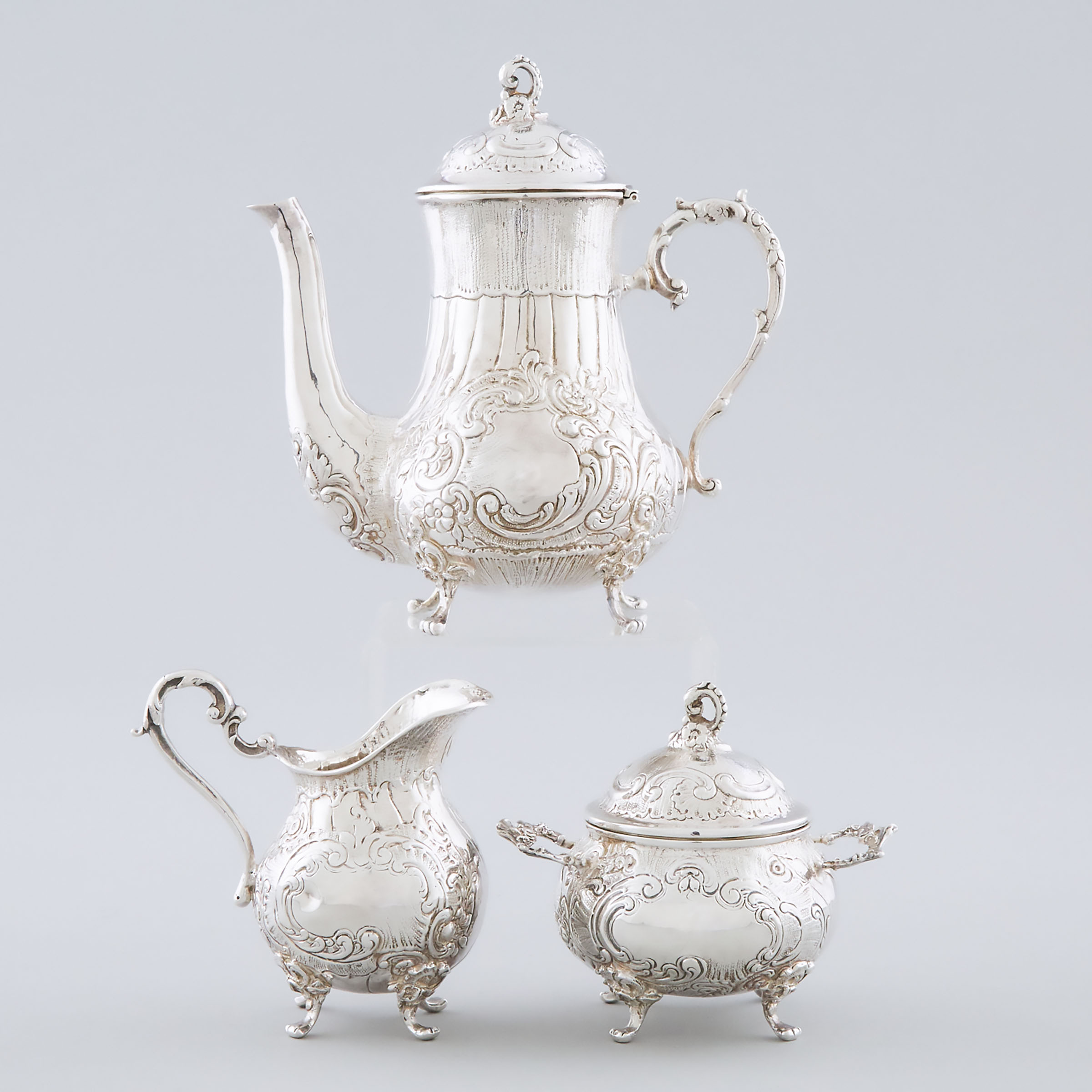 German Silver Coffee Service,