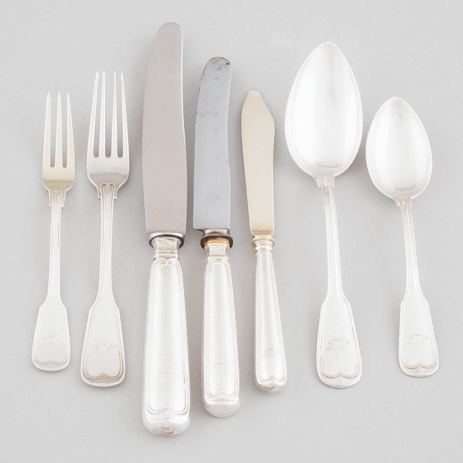 German Silver Fiddle and Thread