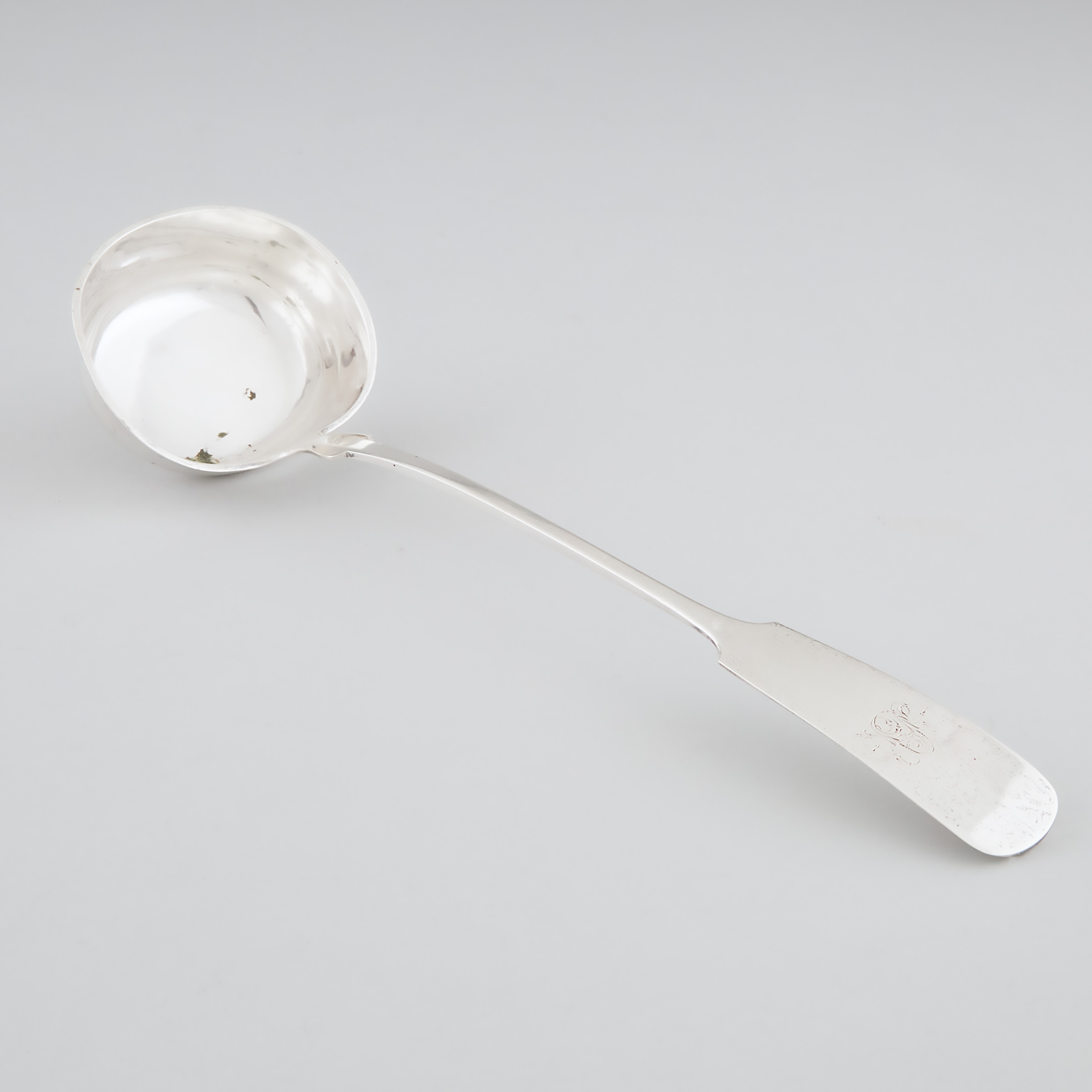 German Silver Fiddle Pattern Soup