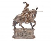 GERMAN SILVER FIGURE OF A JOUS