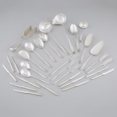 German Silver Flatware, Carl W