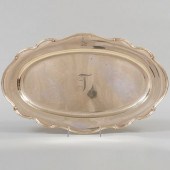 GERMAN SILVER-GILT MEAT PLATTE
