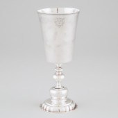 German Silver Goblet, Caspar M