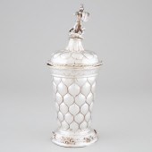 German Silver Large Beaker Vas