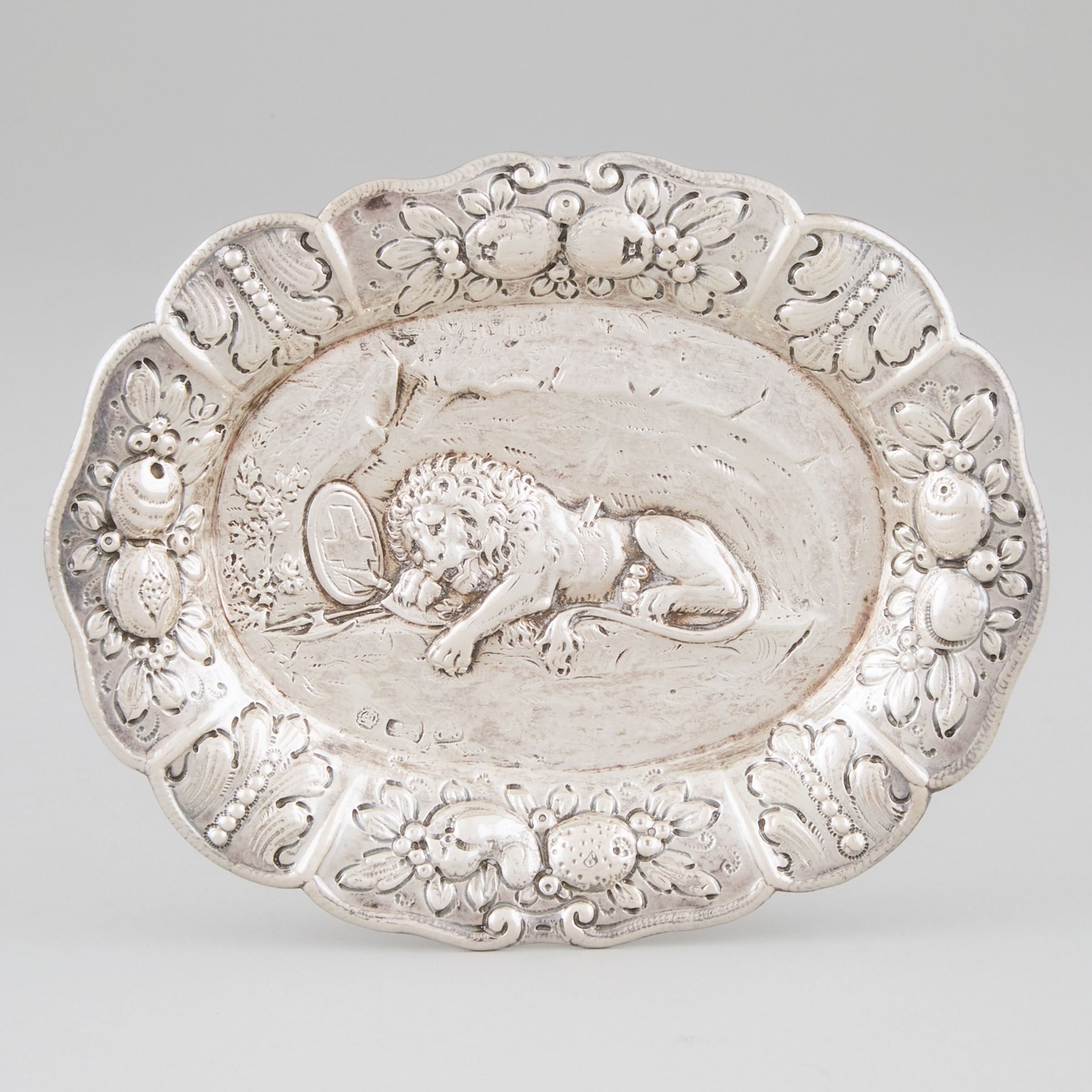 German Silver Lion of Lucerne