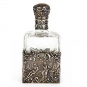 GERMAN SILVER MOUNTED ETCHED G