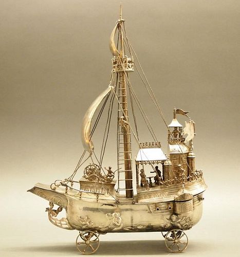 GERMAN SILVER NEFA circa 1900