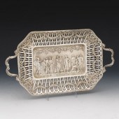 GERMAN SILVER NEOCLASSICAL DOU