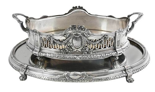 GERMAN SILVER PLATE CENTERBOWL