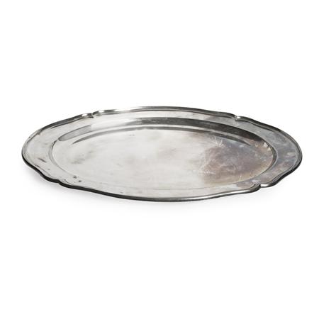 German Silver Platter 	 