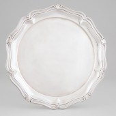German Silver Shaped Circular