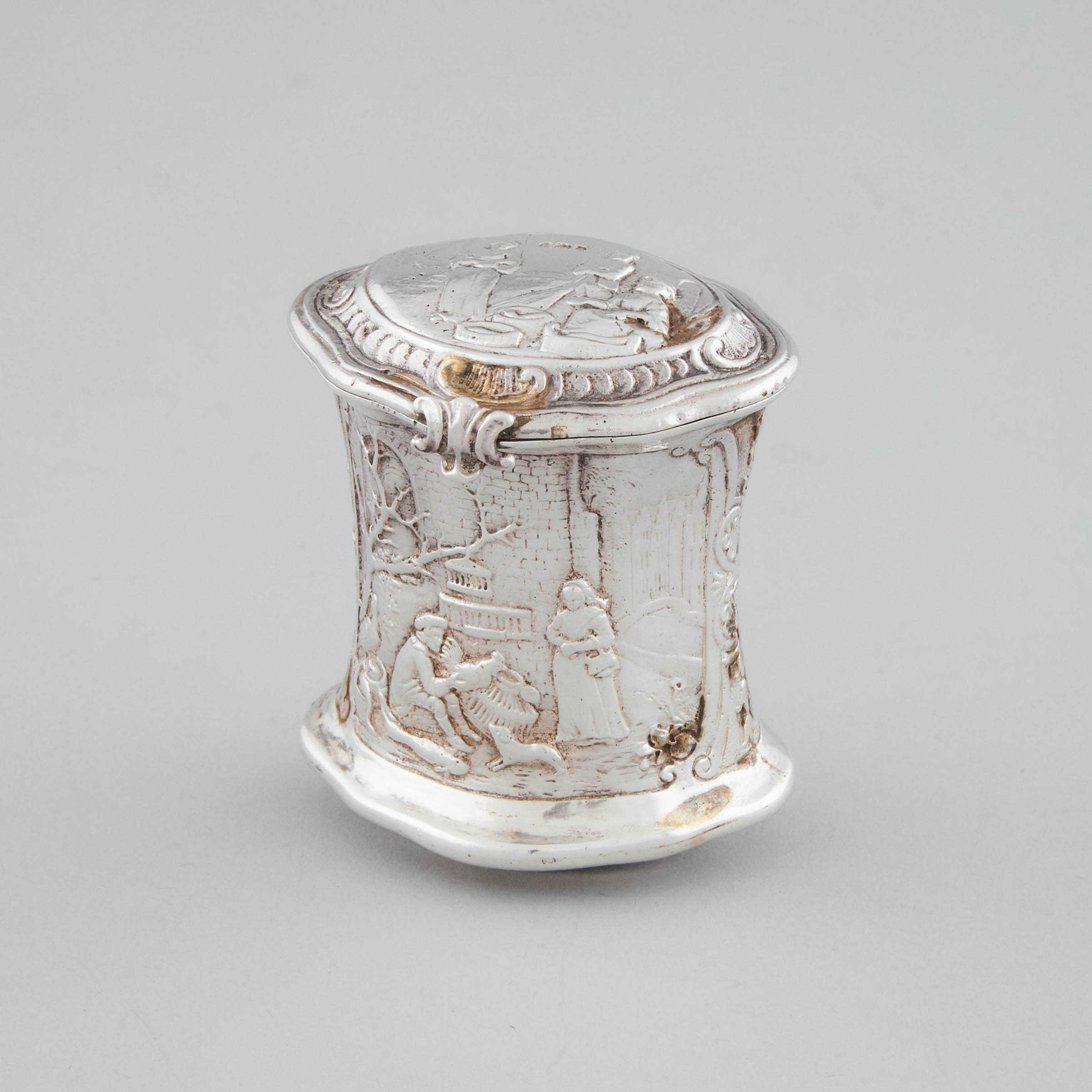 German Silver Snuff Box, probably
