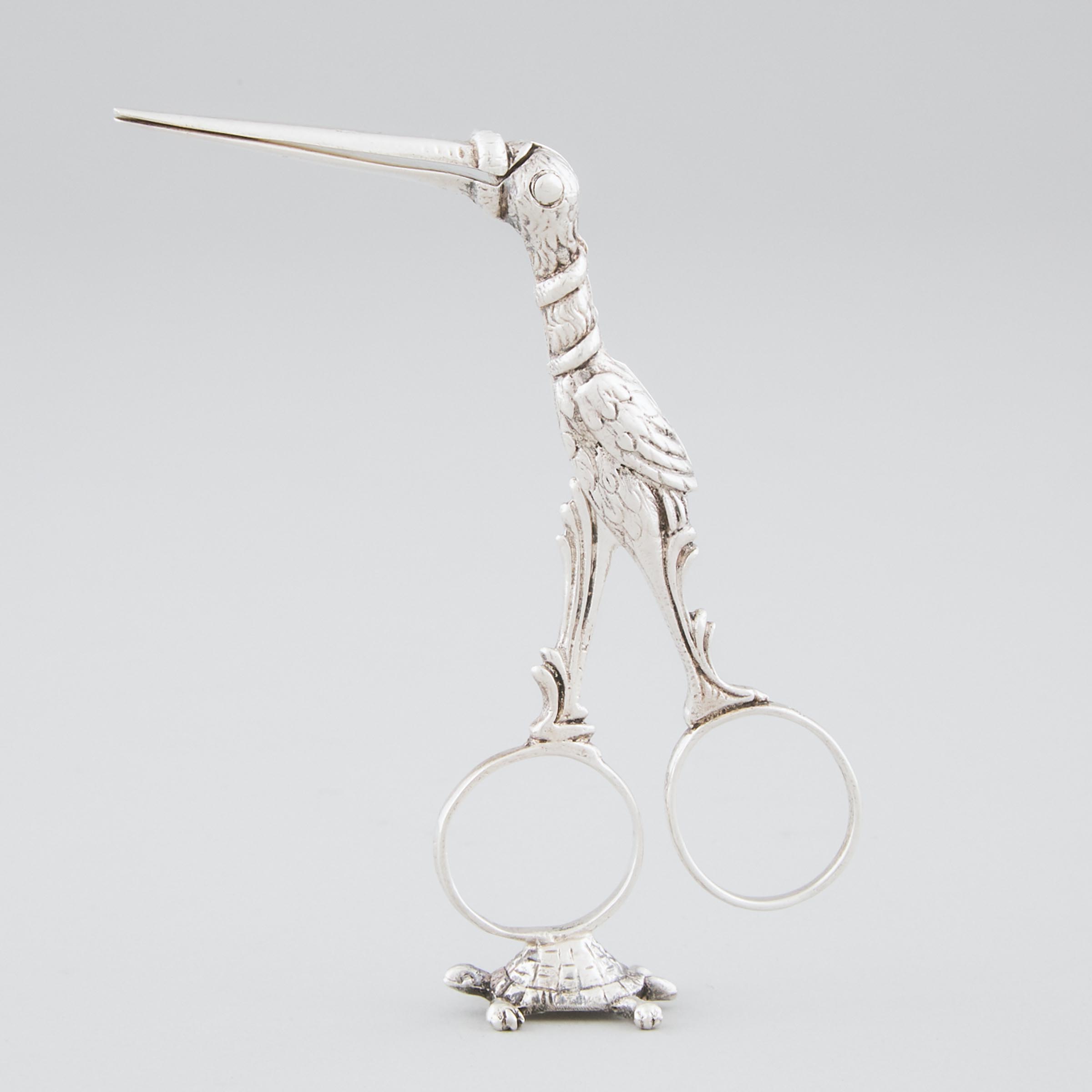 German Silver Stork and Tortoise