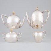 German Silver Tea and Coffee S