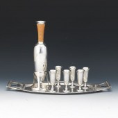 GERMAN SILVER TRAY BY OTTO WAL