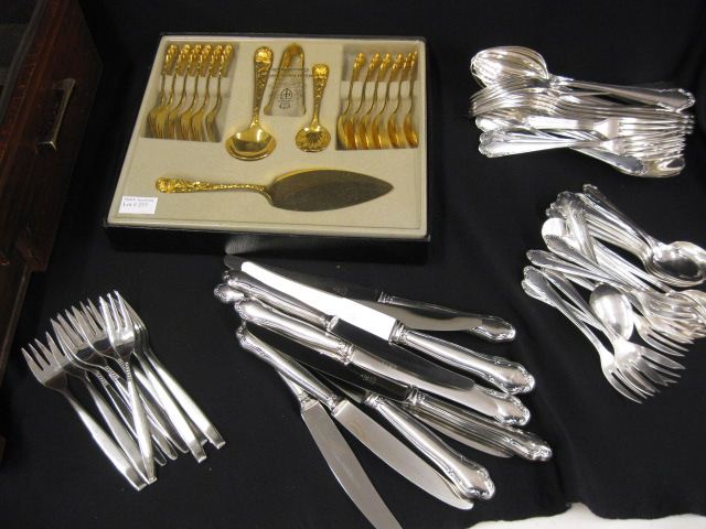 German Silverplate Flatware Service