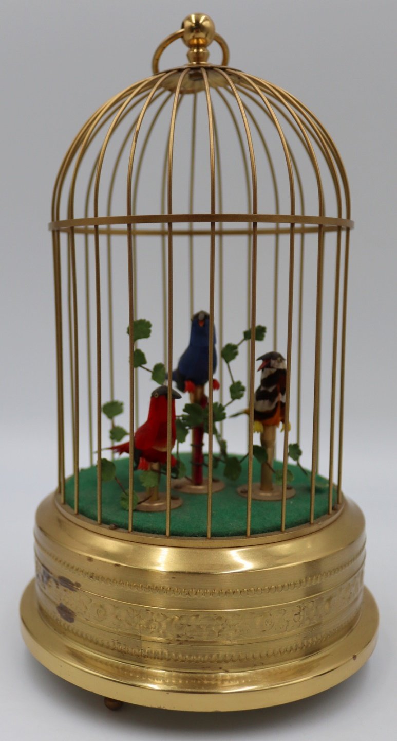 GERMAN SINGING BIRD AUTOMATON.