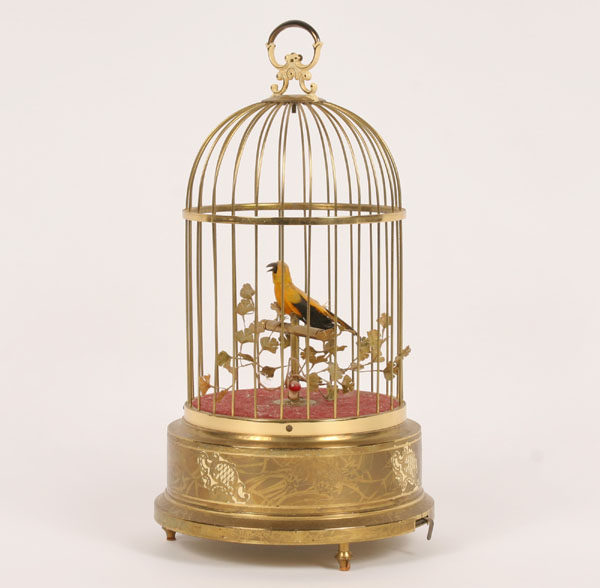 German singing bird automoton;