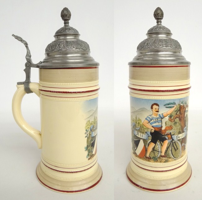 German stein 1/2 L.