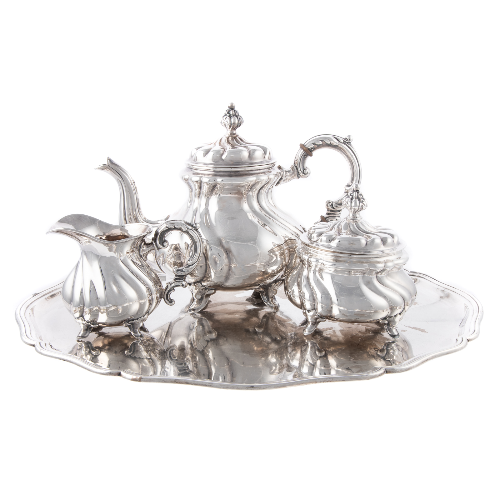 GERMAN STERLING COFFEE SERVICE BY