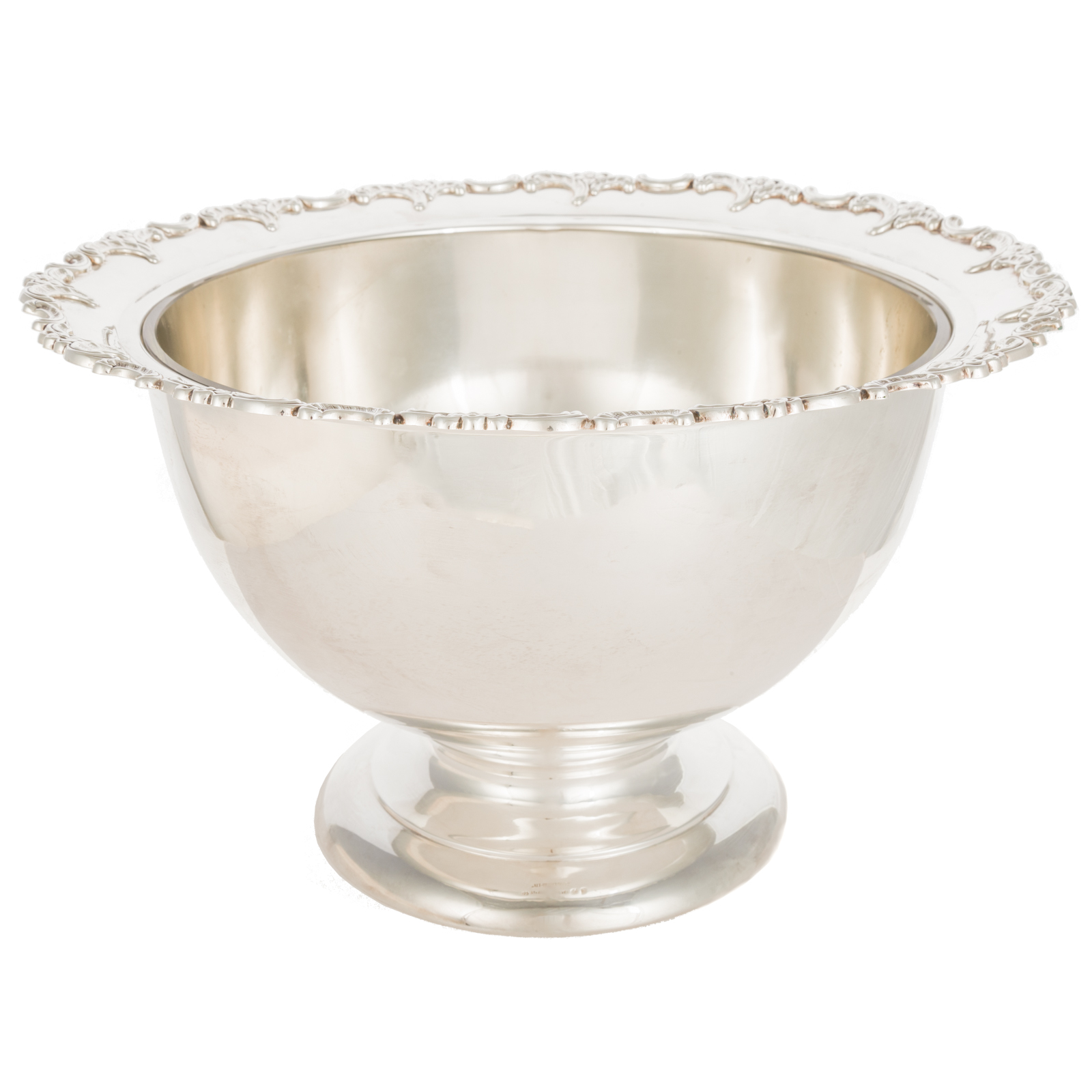 GERMAN STERLING PUNCH BOWL BY