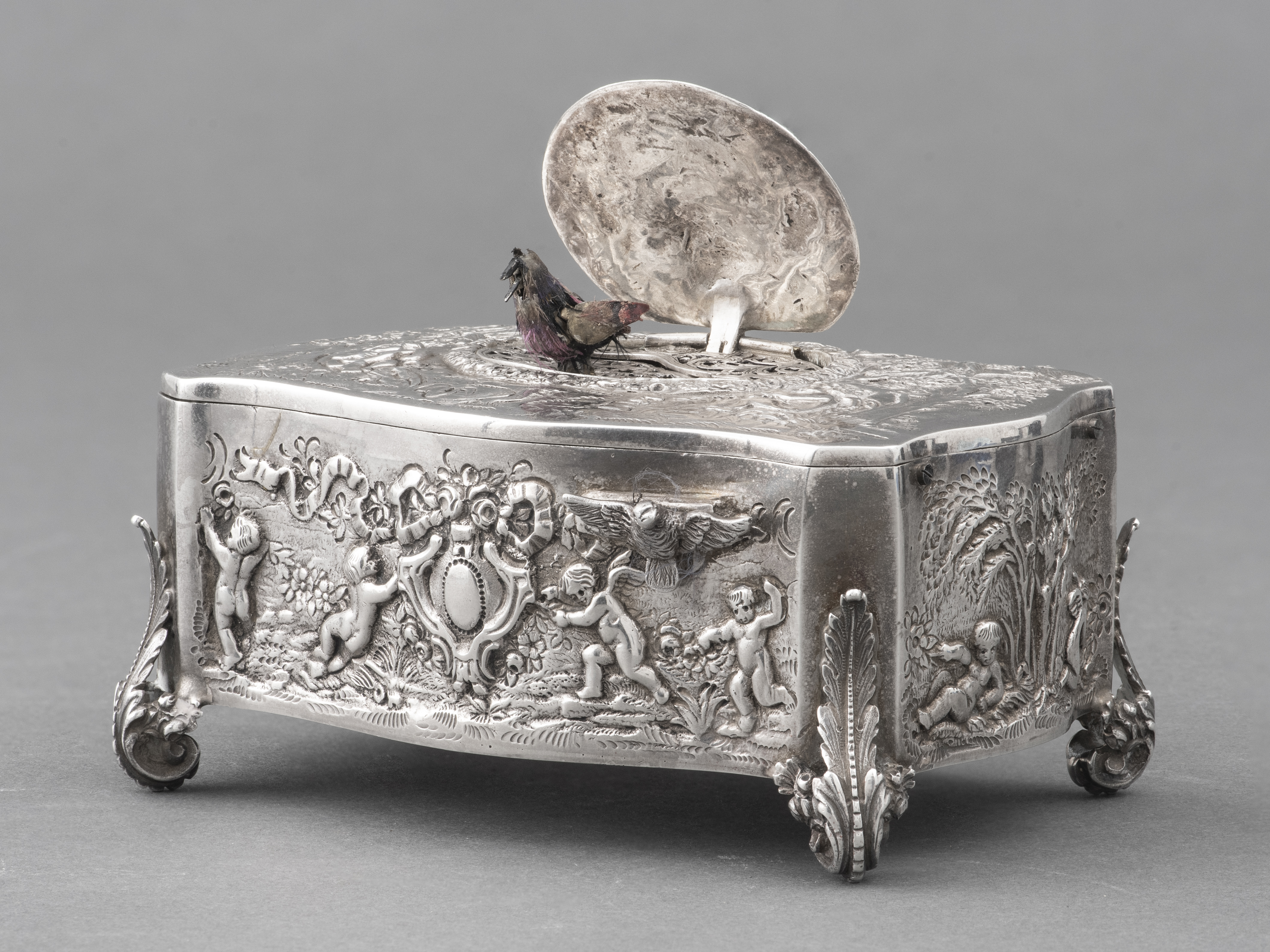 GERMAN STERLING SILVER AUTOMATON