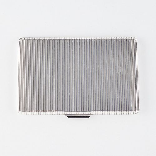 GERMAN STERLING SILVER CIGARETTE