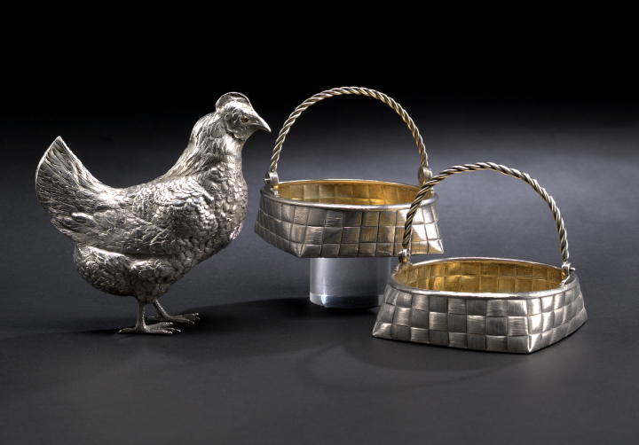 German Sterling Silver Figure of