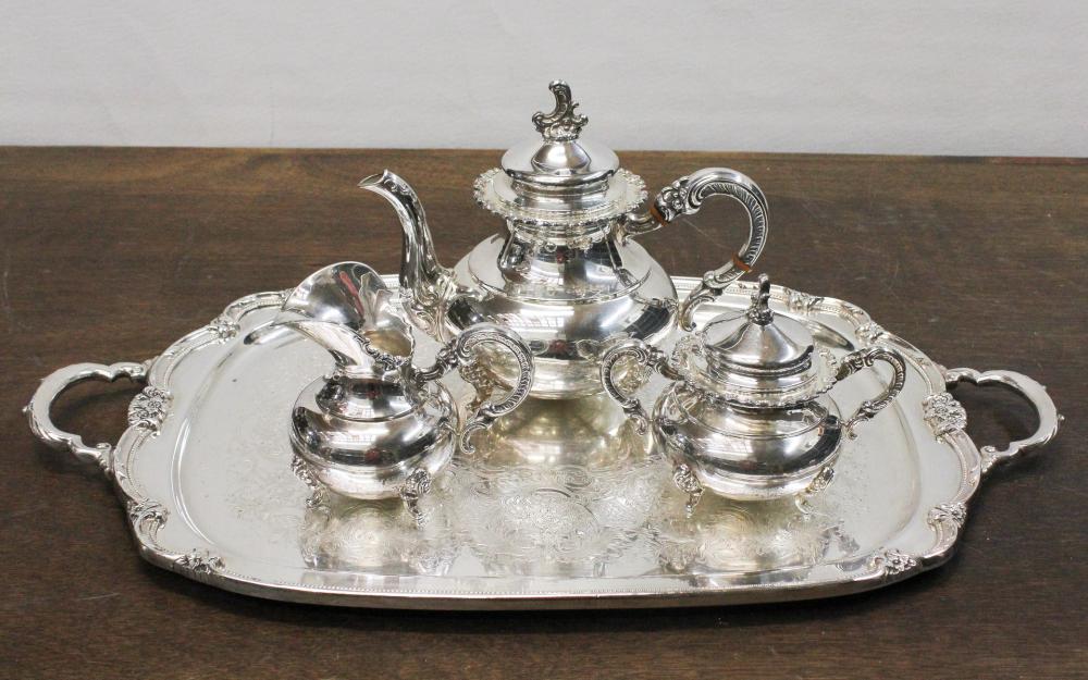 GERMAN STERLING SILVER TEA
