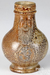 GERMAN STONEWARE BELLARMINE JU