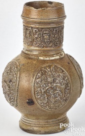 GERMAN STONEWARE BELLARMINE JU