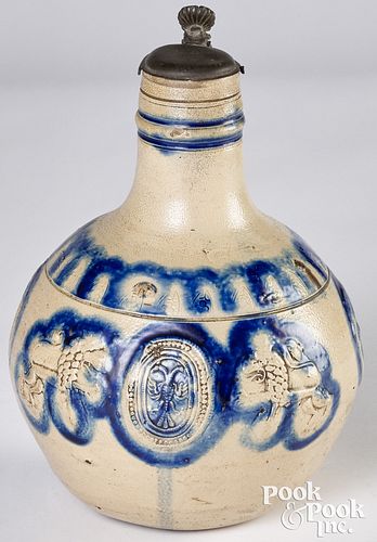GERMAN STONEWARE JUG, EARLY 18TH