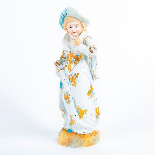 GERMAN STYLE BISQUE FIGURINE,