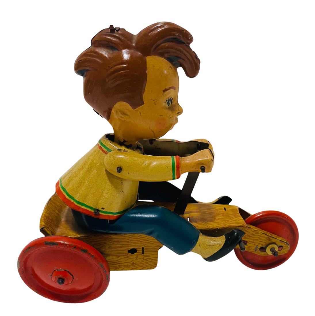 GERMAN TIN TOY "HEINI 507" - BOY ON