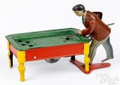 GERMAN TIN WIND-UP BILLIARDS P