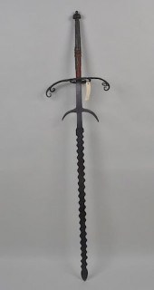 GERMAN TWO-HANDED SWORD "FLAMM