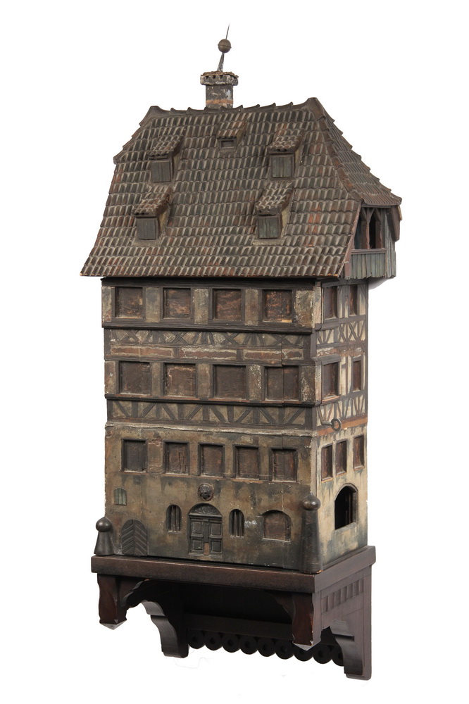 GERMAN WALL CABINET - Circa 1920