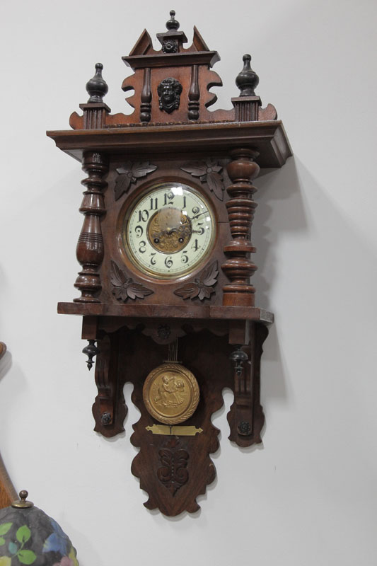 GERMAN WALL CLOCK. Eight day 